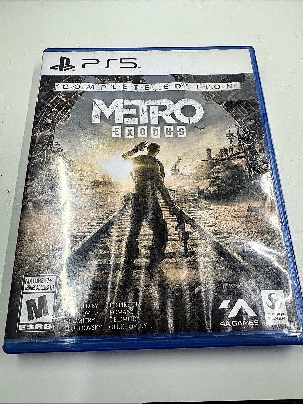 PlayStation Metro Exodus Complete Edition PS5 Video Game Blue Complete Edition